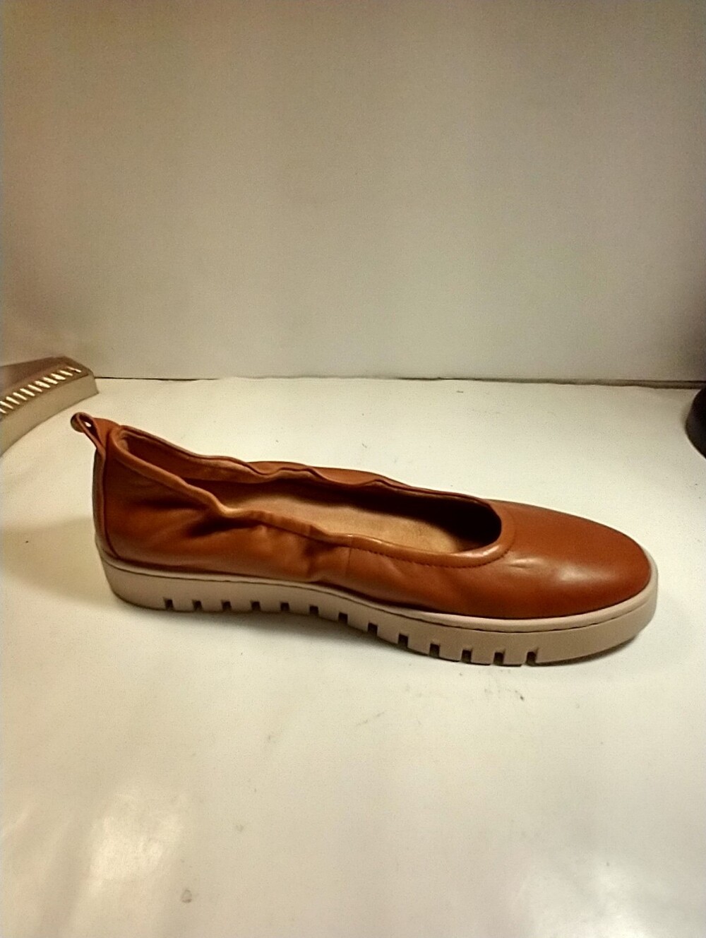 Vionic Uptown Ballet Brown Leather Slip On Shoes Women's sz 8.5. - Picture 7 of 10